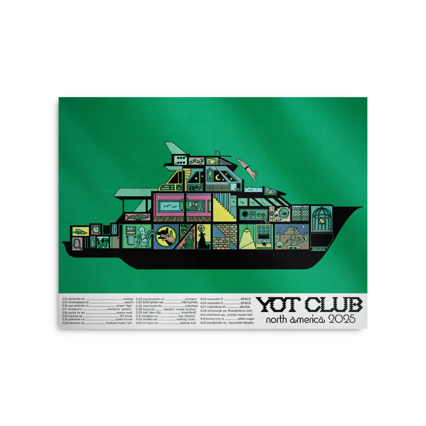 NA Tour 25 Poster