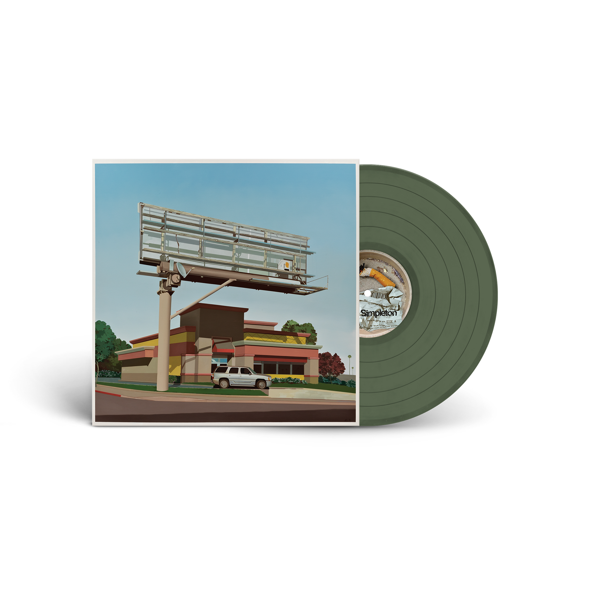 Simpleton Vinyl (Olive Green) – Yot Club