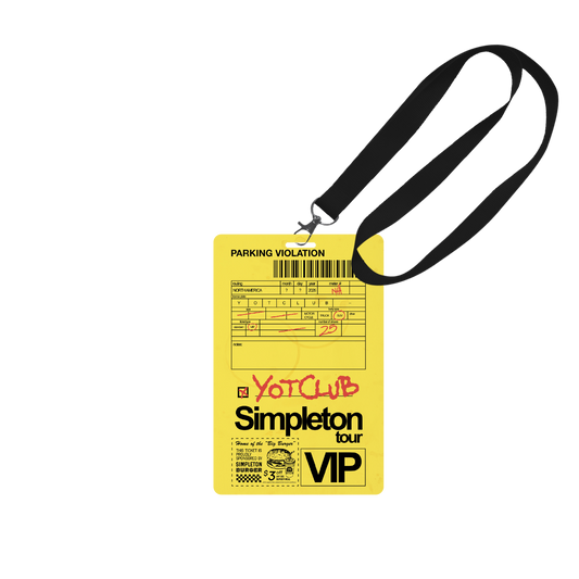 Simpleton Tour Lanyard