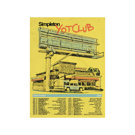 Simpleton Tour Poster